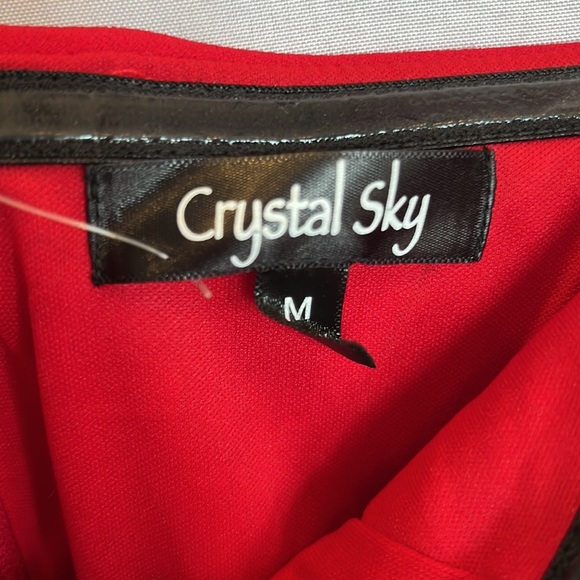 Red womens strapless romper size medium - Picture 2 of 2